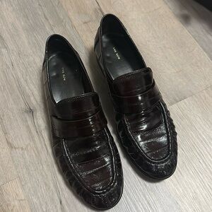 The Row eel loafers, brown, size 36.5